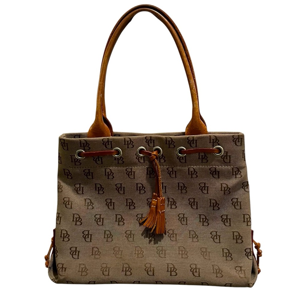 Dooney & Bourke Mini Tassel Bag‎ Purse Brown Womens